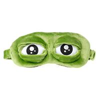 Abicial Travel 3D Frog Eye Mask Sleep Soft Padded Shade Cover Rest Relax Blindfold Fun