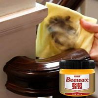 Matoen Wood Seasoning Beewax Polish for Wood & Furniture, Home Cleaning All Natural Wood Seasoning Beeswax Furniture Polish Complete Solution Furniture Care Beeswax,Protect and Enhance The Shine