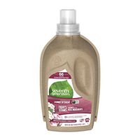Seventh Generation Concentrated Liquid Laundry Detergent, Geranium Blossoms and Vanilla, 66 loads, 50 oz (Packaging May Vary)