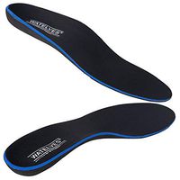 Inserts Insoles Arch Support Non-slip Orthotic Insoles for Plantar Fasciitis Flat Feet Relieve Pain(Black/40)