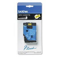 New-Brother P-Touch TC7001 - TC Tape Cartridge for P-Touch Labelers, 1/2w, Black on Yellow - BRTTC7001