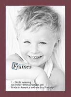 24x34 Merlot / Maple Leaf Custom Mat for Picture Frame with 20x30 opening size (Mat Only, Frame NOT Included)