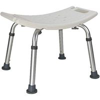 LBSX Duty Shower & Bath Chair,Weight Capacity, Quick & Easy Tools Free Assembly, Lightweight & Seat Height Adjustable, Great for Travel