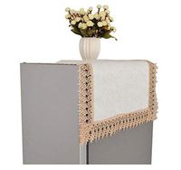 DRAGON SONIC Refrigerator Dust Proof Cover, Washing Machine Lace Dust Cover, 05