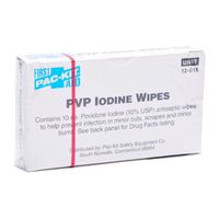 Povidone Lodine Infection Control Wipe A338 - 1-1/4" X 2-1/2" - A338 - A338