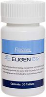 Eligen B12 Vitamin B-12 Tablets - 1000 mcg - Easy to Use - Clinically Proven to Be As Effective as Injections & Boosts Energy Level & Overall Health (1 Month Supply, 30 Count, Small Tablets)