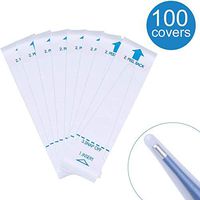 Oral Thermometer Covers - 100 Covers Disposable Probe Covers for Digital Thermometers, Rectal Thermometer Sleeves, Safe and Sanitary, Healthy and Universal