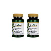 Swanson Full Spectrum Chaga Mushroom 400 mg 60 Caps 2 Pack