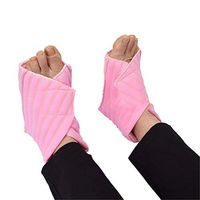 ZENGZHIJIE Heel Protectors for Pressure Sores,Foot Pillow Heel Cushion Protectors, Pressure Sore and Heel Ulcer Relief - Breathable Double Filled Moisture Wicking Core