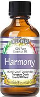 Pure Gold Harmony Blend Essential Oil, 100% Natural & Undiluted, 60ml