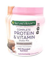 Nature's Bounty Chocolate Flavored Protein Shake Mix, 16 Ounces (2 Pack)