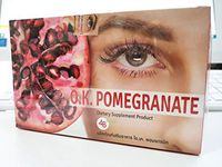 2 x O.K. Pomegranate Powder for Drink Anti-Again, Brightening (10 Sachets)