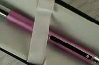 Cross Sheaffer Definie Matte Tender Pink Finish and Polished Appointment with Sheaffer Signature dot of Excellence Slim Ballpoint Pen