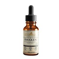 Awaken - Organic Energy Supplement - 2 oz Liquid Energy Formula in a Glass Bottle - by Khroma Herbs