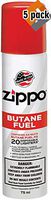 Zippo Butane Fuel, 42 Gram Packaging May Vary. - 5 Pack