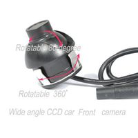 BW Front Car Camera 360 Degree Eyeball CCD Waterproof Front Car Camera with Wide Angle