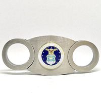 US Air Force Cigar Cutter, Self-Sharpening Double Guillotine Blades Cutters for Cigars in Gift Box by Cigar Cutters by Jim (AFC3)