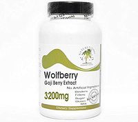 Goji Berry Extract Wolfberry 3200mg ~ 240 Capsules - No Additives ~ Naturetition Supplements