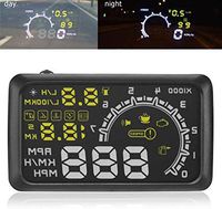 5.5 Inch Auto OBDII OBD2 Port Car Hud Head Up Display KM/h MPH Overspeed Warning Windshield Projector Alarm System