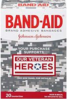 Band-Aid Our Veteran Heros Assorted Bandages