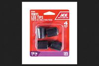 TIP LEG VYNL BLK 7/8"CD4 [Misc.]