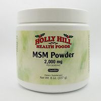 Holly Hill Health Foods, MSM 2,000 MG Powder (from OptiMSM), 8 Ounces