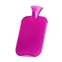 Hot water bottle Hot water bottle red Children hot water bottle Hot water bottle pvc Hot water bottle explosion-proof.8l-redA