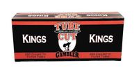 Gambler Tube Cut King Red Regular Flavor Cigarette Filter Tubes box 200 New USA