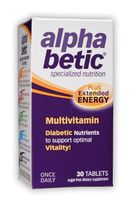 alpha betic Once-Daily Multi-Vitamin Supplement, 30 Tablets  (Pack of 2)