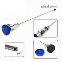 funwill ø2.8x140mm Sinus Mirror Nose Camera Compatible for Storz Wolf Olympus (30°)