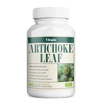 Vitapia Artichoke Leaf Extract 500mg(5000mg) per Serving - Aritchoke Extract 10:1-60 Veggie Capsules - Vegan and Non-GMO - Support Digestive Health, Liver Health, Antioxidant and Healthy Metabolism