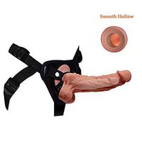 Large Size Silica Gel Realistic Di-llo Waterproof with S-uction Cup for Women Men Beginners Silicone Material Lifelike Pênnís with Curved and Balls for Viginal G-Spotter,T-Shirt