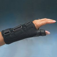 D-ring Thumb Spica and Wrist Splint : Right; Large8-3/8" to 9" (21 to 23cm)