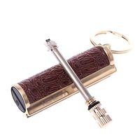 XISAOK Keychain Permanent Metal Match Box Lighter Gadget Gift Key-Ring,Pocket Fire Starter,1.8x1.6x5.5cm