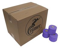 Cramer Tape Underwrap, Bulk Case of 48 Rolls of PreWrap for Athletic Taping, Hair Tie, Headband, Patellar Support, Pre-Wrap Athletic Tape Supplies, 2.75" X 30 Yard Rolls of Pre Wrap, Purple