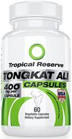 Natural Testosterone Booster, Tongkat Ali 100:1 Extract — Made in USA — 60 VCap — Made in FDA/GMP Certified Facility (A.k.a:Eurycoma Longifolia or Longjack) Increase Libido & Create Lean Muscle