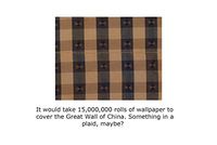 Blank Notecard - Great Wall of China