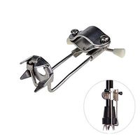 Ultrafun Cane Ice Tip Attachment Retractable 5 Prong Outdoor Ice Grip Crampons for Canes Crutches (Silver)