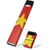 Skinit Decal Wrap for Juul E-Cigarette - Originally Designed Vietnam Flag Distressed Design
