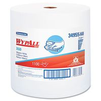 WypAll X60 Wipers, Jumbo Roll, White, 12 1/2 X 13 2/5, 1100 Towels/Roll