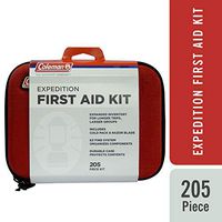 Coleman Camping All Purpose First Aid Essentials Kit for Emergencies - 205 Pieces