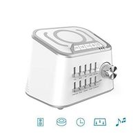 Roeam Sleep Sound Machine, BT 3.0 HiFi Sound Speaker 3 Time Settings for Baby Comfort Machine Sleep Quality Enhancer - 10 Natural Sounds Optional