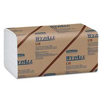 WypAll 01770 L10 SANI-PREP Dairy Towels, Banded, 1-Ply, 10 1/2 x 9 3/10, 200 per Pack (Case of 12 Packs)