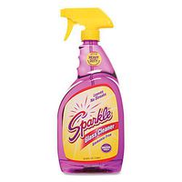A J Funk & Co 20345 Sparkle Glass Cleaner, Original Purple Formula, 33.8-Ounce Trigger Bottle, Case of 12