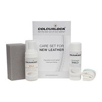 COLOURLOCK Leather Shield Clean & Care Kit | Protect Against Ink & dye Transfer and Friction Damage | Leather car interiors, Furniture, Apparel, Shoes, Bags and Accessories | Mild Cleaner