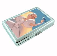 Bernie Sanders Bird Metal Silver Cigarette Case Holder Wallet RFID-blocking