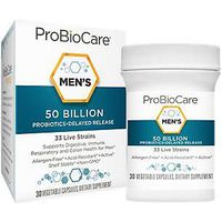 Probiotic for Men 50 Billion CFUs Supports Digestive Health (30 Vegetable Capsules)