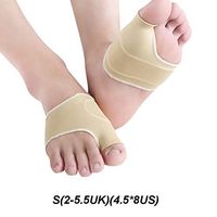 Reddhoon 2 Pairs Bunion Corrector Sleeve, Elastic Bunion Pain Relief Sleeve for Big Toe Straightener, Hallux Valgus, Hammer Toe, Shoe Friction Protector, Two Size Optional for Men and Women