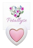 Portable Aroma Diffuser - Small Refillable Ceramic Essential Oils Wicking Diffusers | Heart-Shaped Subtle Aroma with Wick for Kids Room Baby Nursery Home Office | No Electricity or Water Needed