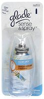 Glade Sense & Spray Automatic Air Freshener Refill, Clean Linen, 0.43 Oz